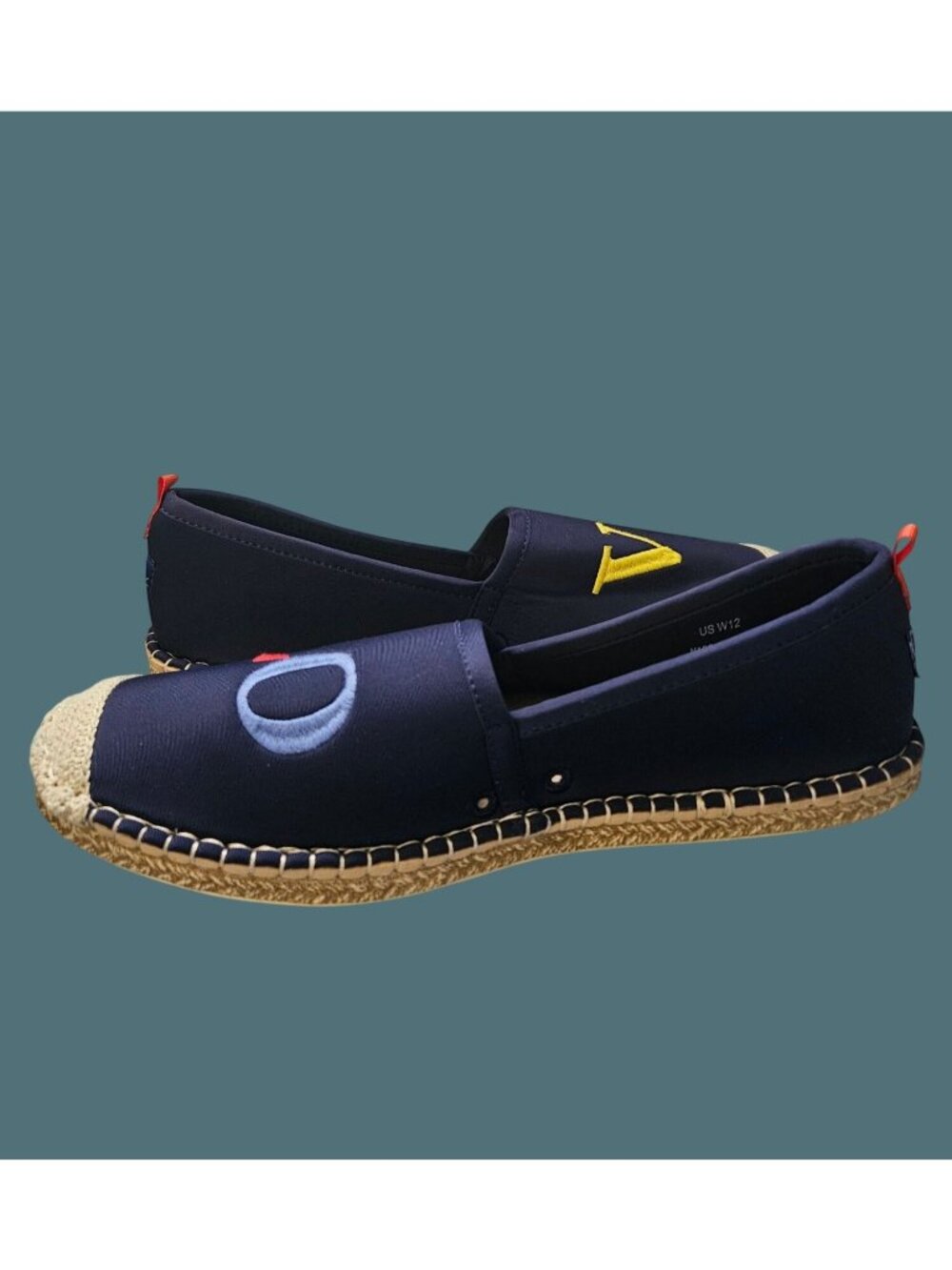 Sea Star Beachwear Espadrille Embroidered "LOVE" Slip On Water Shoes Women 12 - Picture 12 of 15